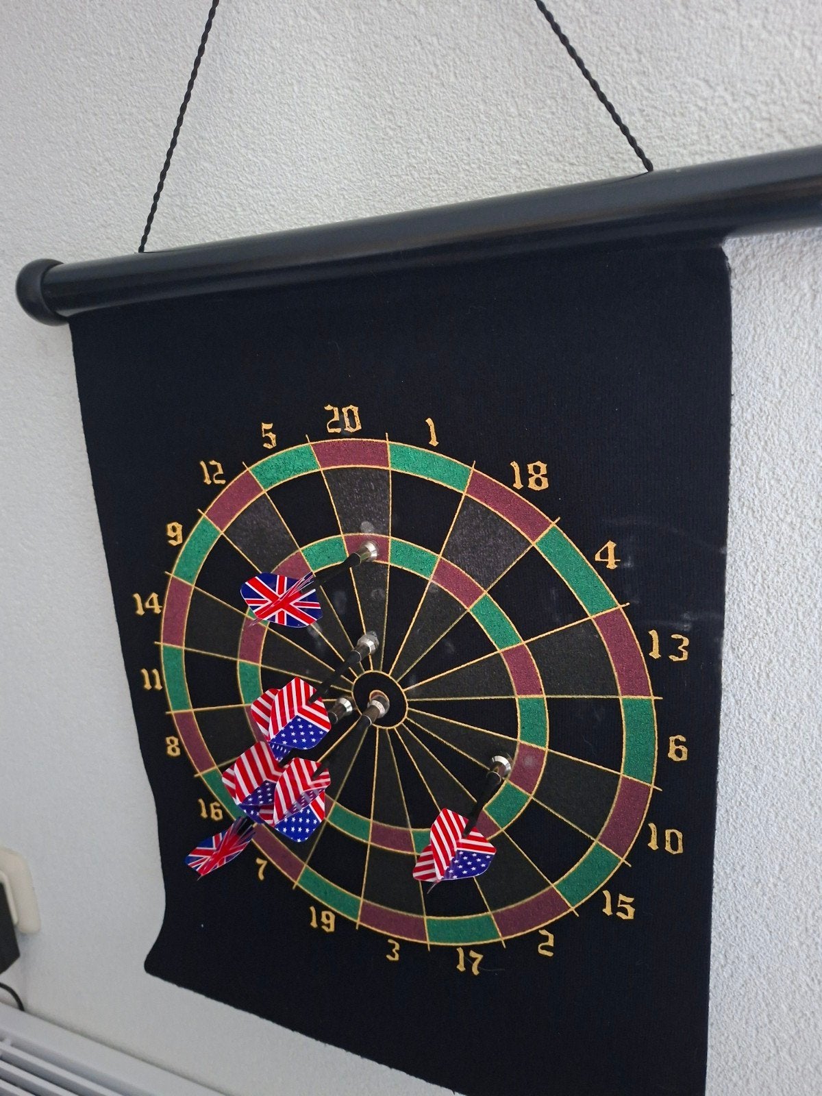 Magnetisch dartbord (compact), Ophalen of Verzenden, Zo goed als nieuw, Dartbord