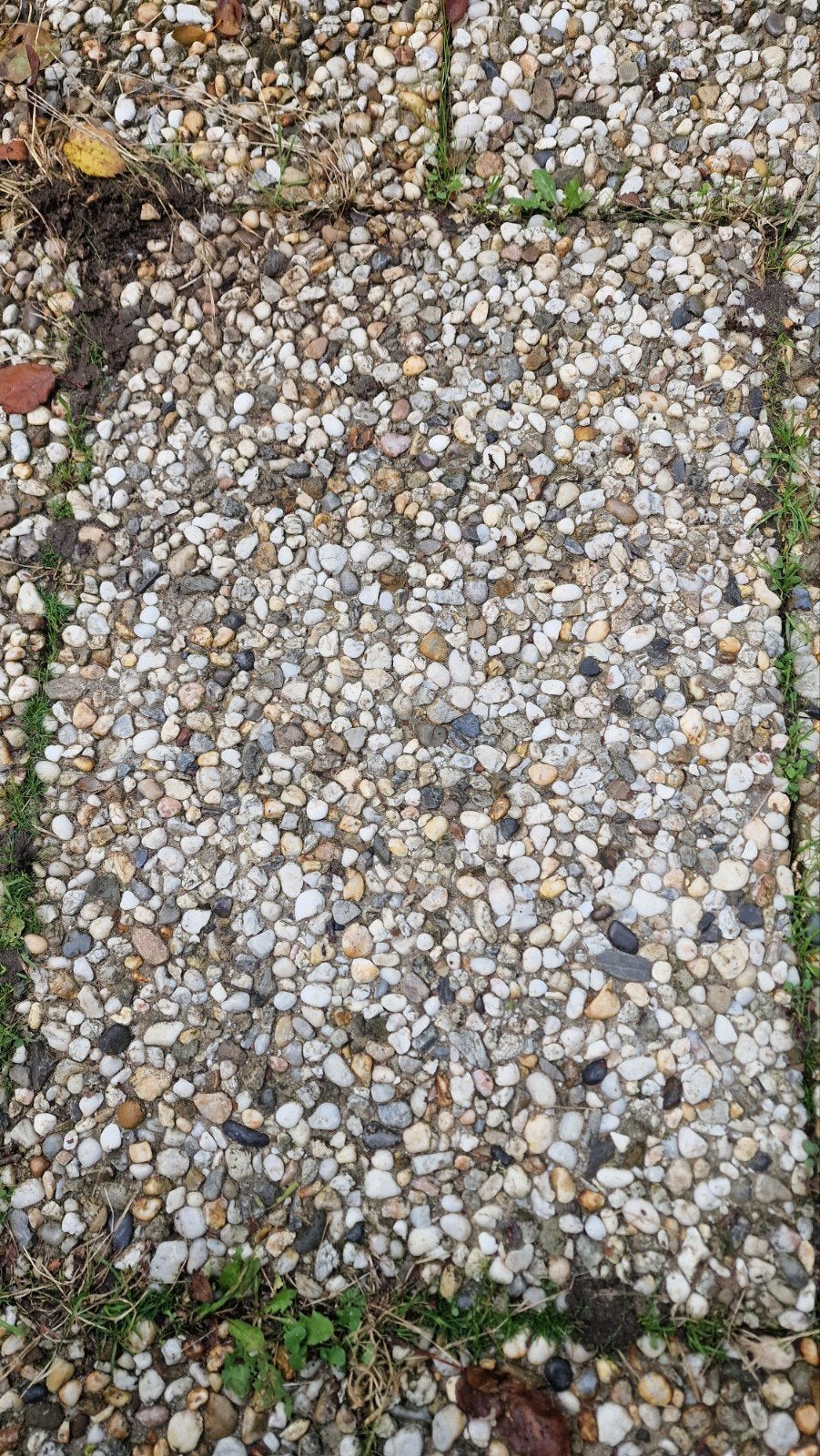 Gebruikte terrastegels van grind en beton, Ophalen, Gebruikt, Minder dan 5 m², Grind