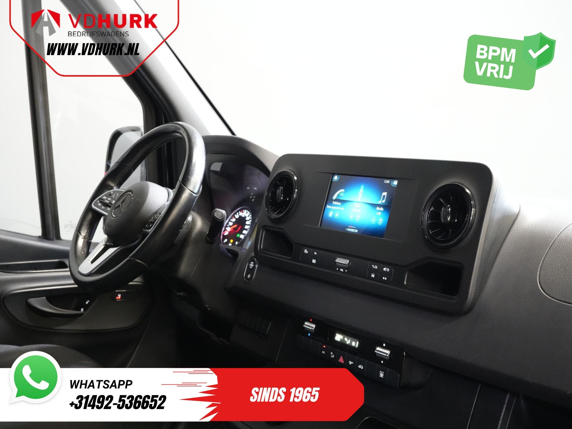 Mercedes-Benz Sprinter 317 CDI Aut. L2H2 LED/ Gev.Stoel/ Sto, Automaat, Gebruikt, 4 cilinders, 2000 kg