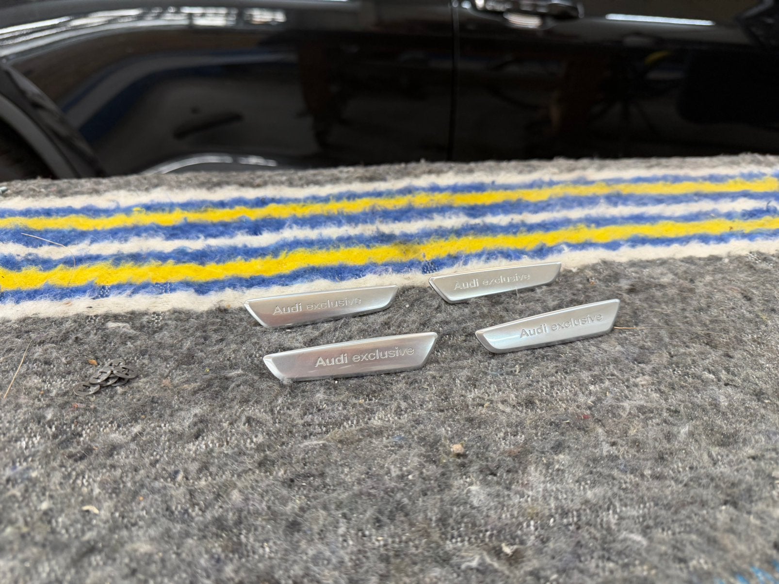 Audi a6 s6 rs6 a7 s7 a8 exclusive emblemen, Ophalen of Verzenden, Audi