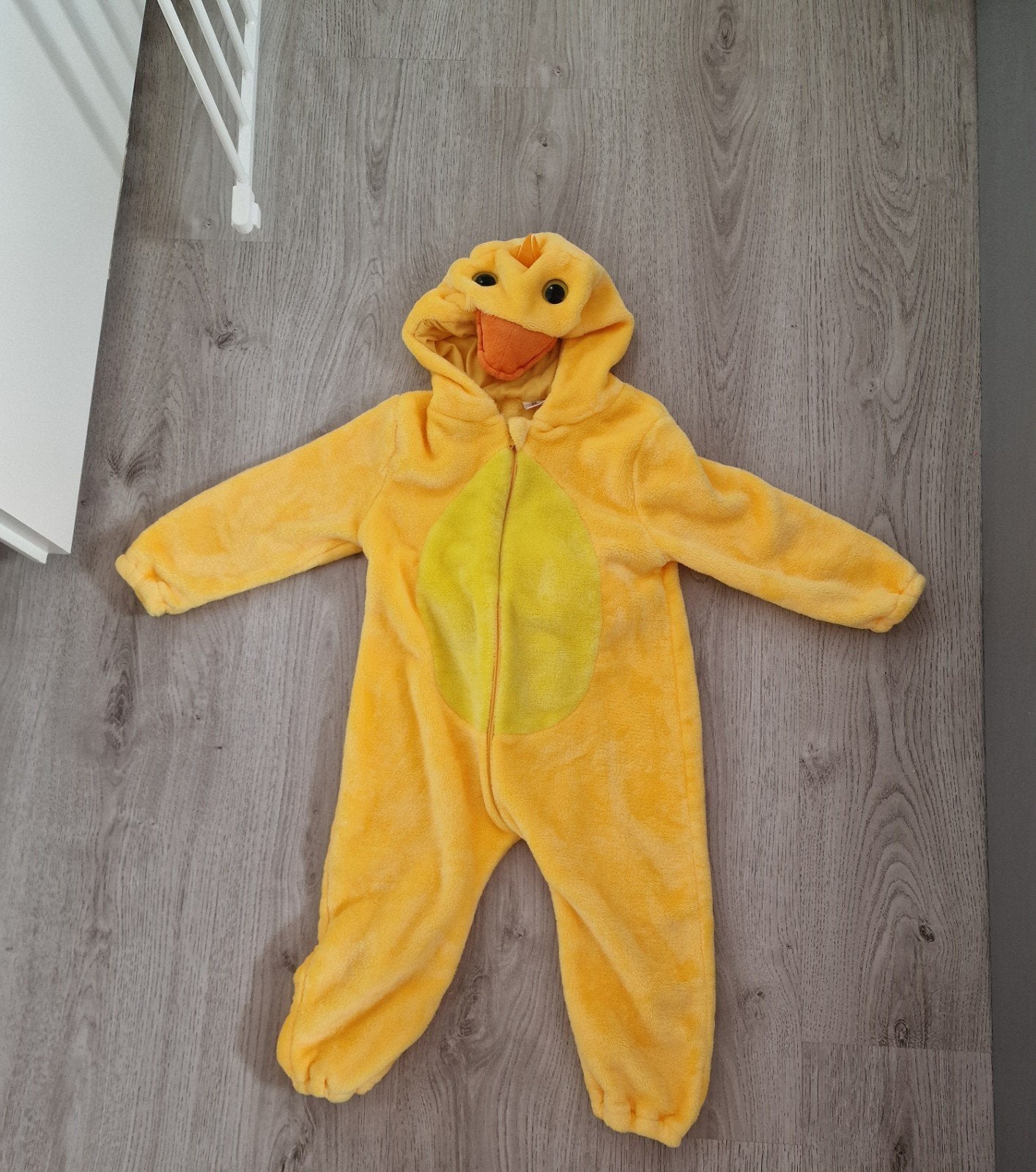 Leuk eend kostuum maat 110, Kinderen en Baby's, Ophalen, Gebruikt, 110 t/m 116, Jongen of Meisje