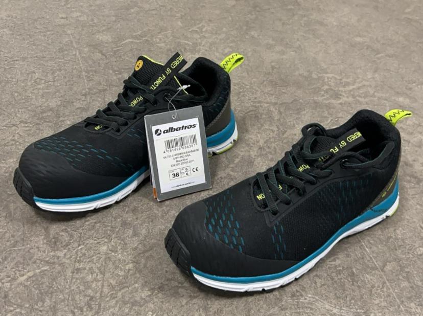 Nieuwe Albatros AER55 lage werkschoenen maat 38, Zwart, Puma, Nieuw, Ophalen of Verzenden