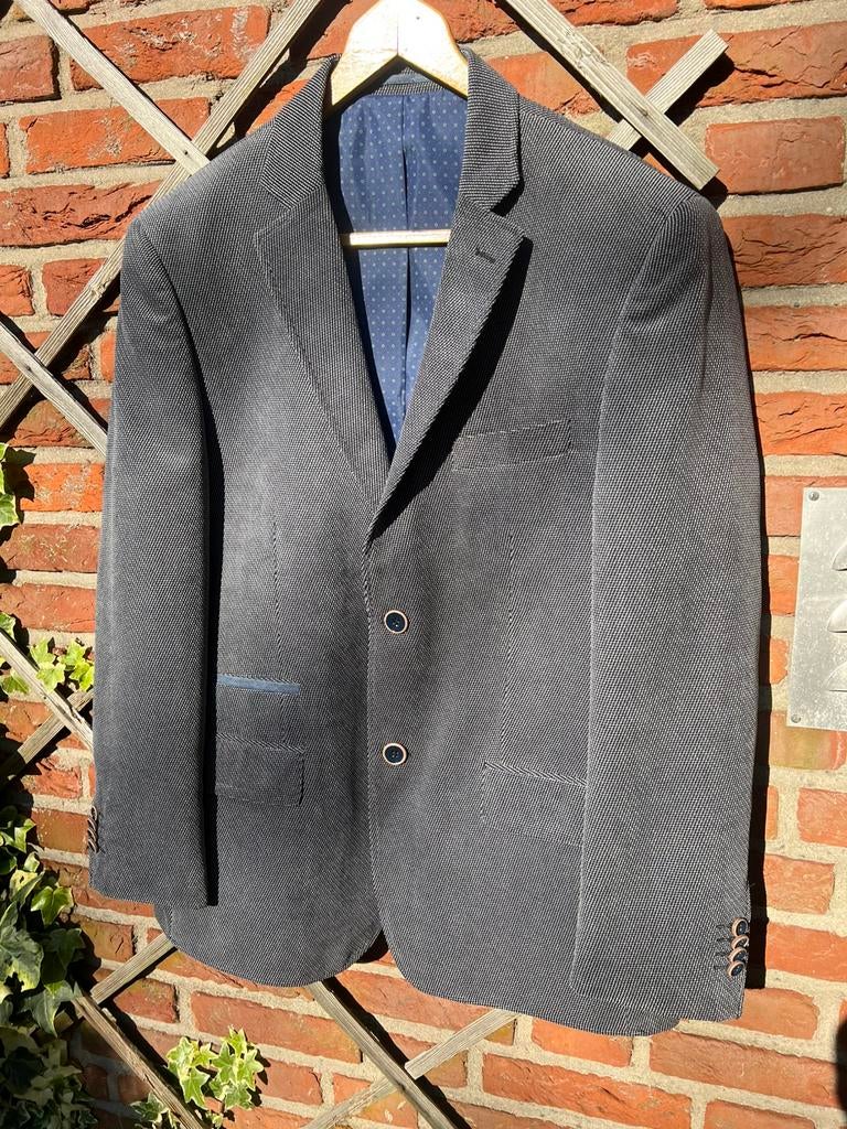 Colbert man, Ophalen of Verzenden, Zo goed als nieuw, Maat 48/50 (M), Grijs