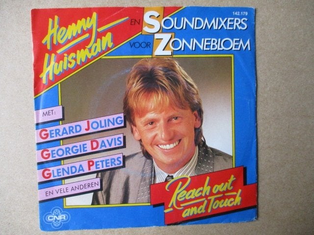 s0254 henny huisman - reach out and touch, Ophalen, Gebruikt, 7 inch, Overige genres