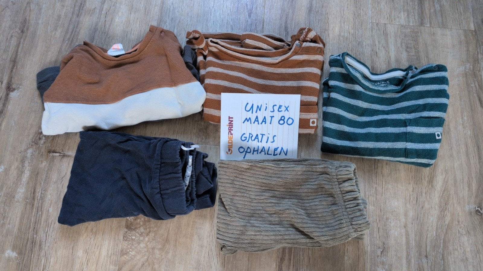 Kinderkleding unisex maat 80, Ophalen, One size