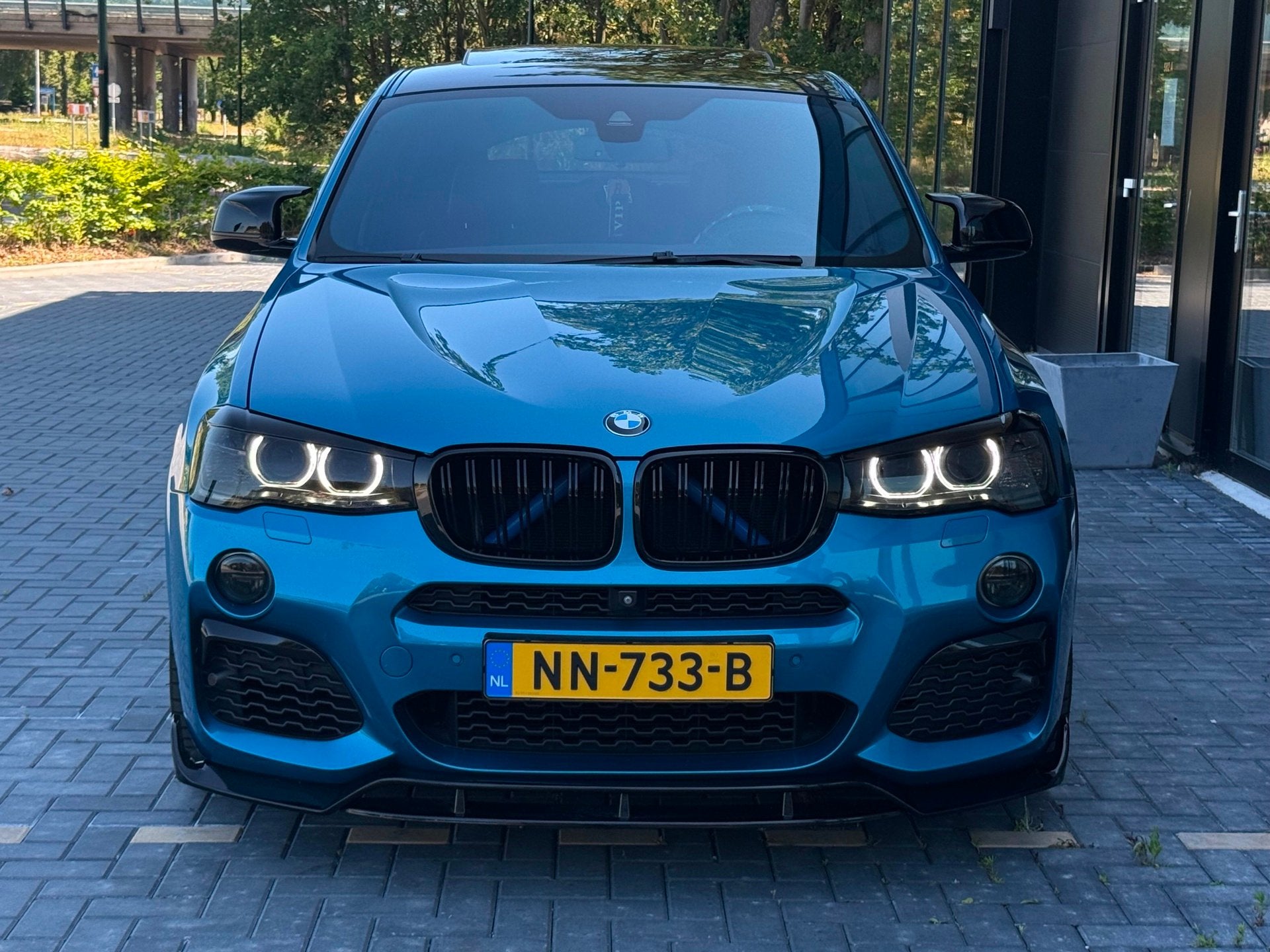 BMW X4 M40i Centennial High Executive X-Drive H&K/360*/BOMVO, Auto's, BMW, Automaat, Gebruikt, 2000 kg, Blauw
