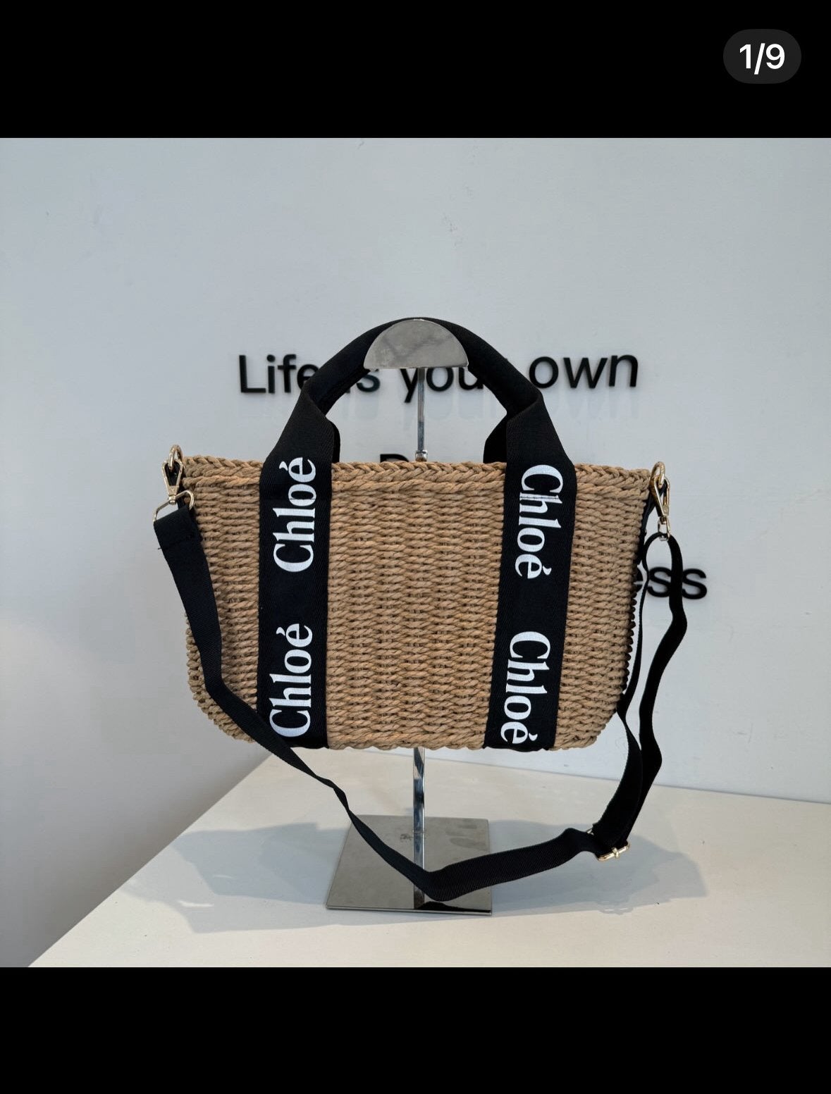 CHLOE TAS, Ophalen of Verzenden, Zo goed als nieuw, Zwart, Handtas