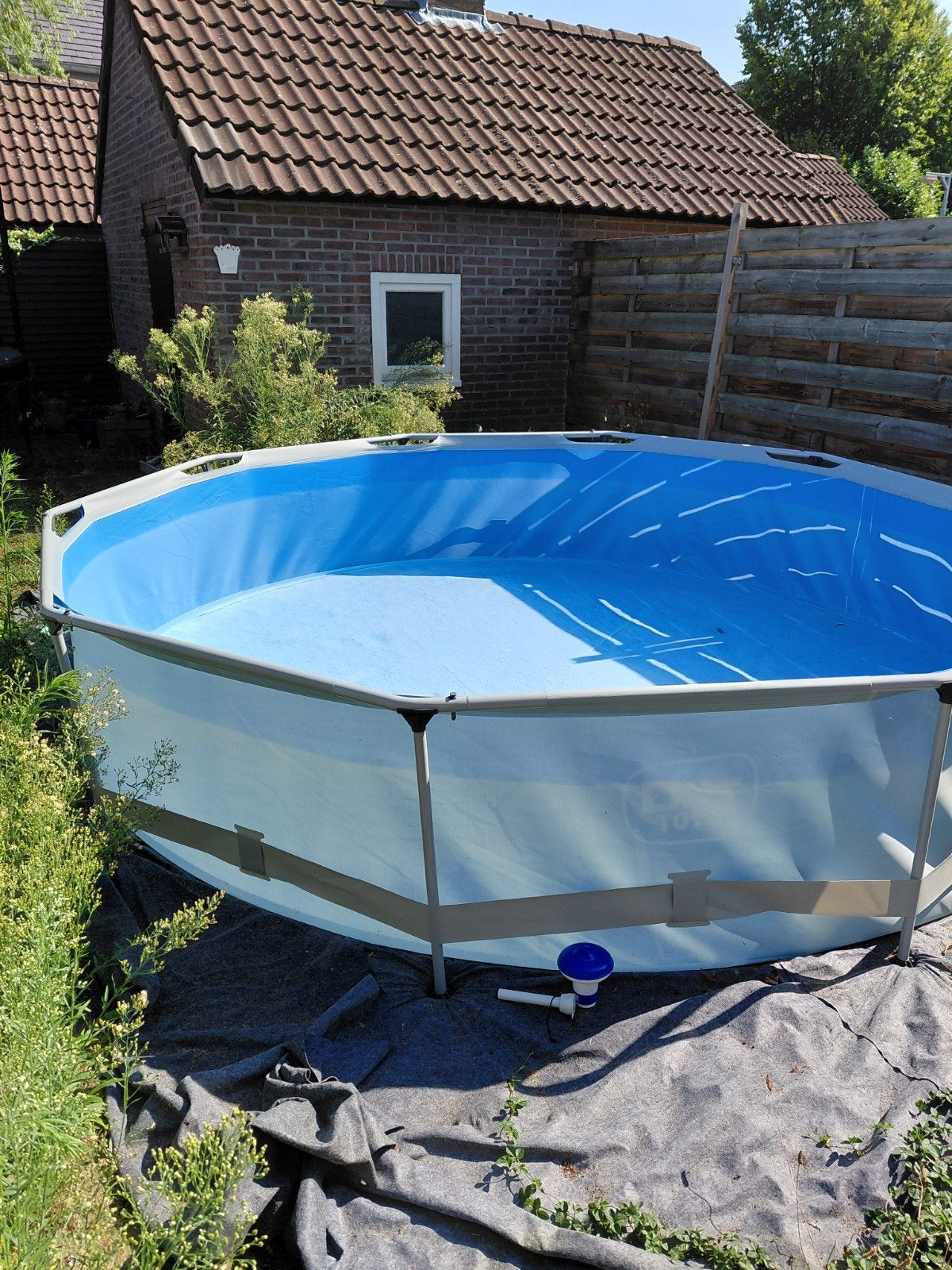 Exit zwembad rond 360 x 76, Tuin en Terras, Zwembaden, Ophalen, 200 tot 300 cm, 80 tot 120 cm, Rond