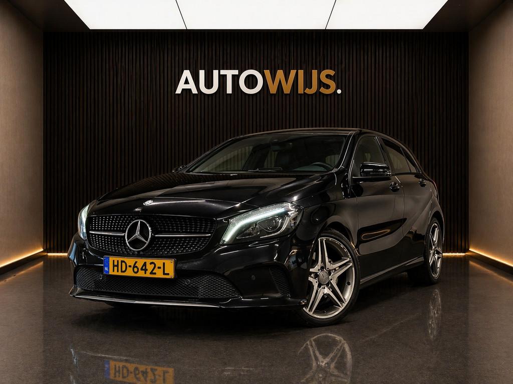 Mercedes-Benz A-klasse 180 Ambition|NL AUTO|AMG VELGEN|FACEL, Gebruikt, 4 cilinders, Leder en Stof, 695 kg