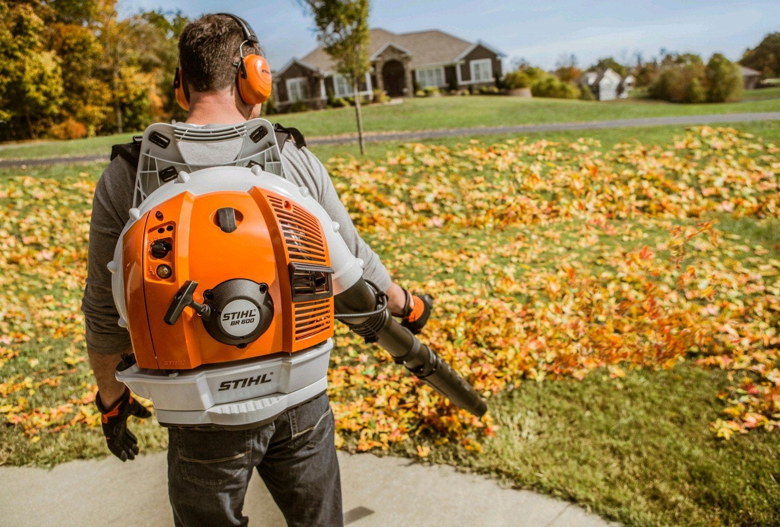 VERHUUR professionele stihl bladblazer, Ophalen
