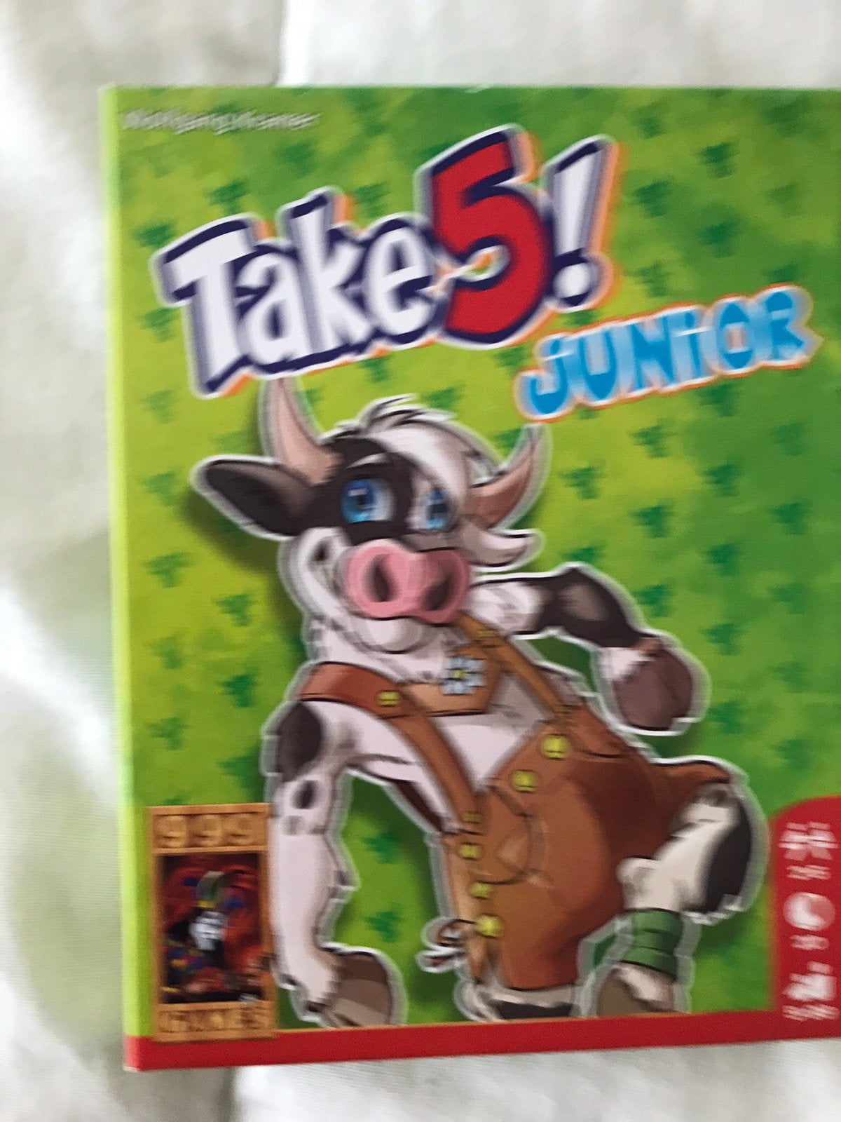 Take 5! Junior, Hobby en Vrije tijd, Gezelschapsspellen | Kaartspellen, Ophalen of Verzenden, Zo goed als nieuw