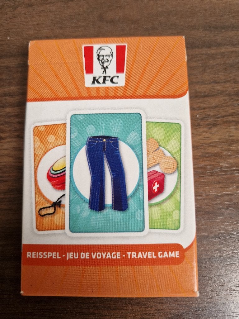 KFC reisspel met spelregels, Verzamelen, Overige supermarkten, Ophalen of Verzenden