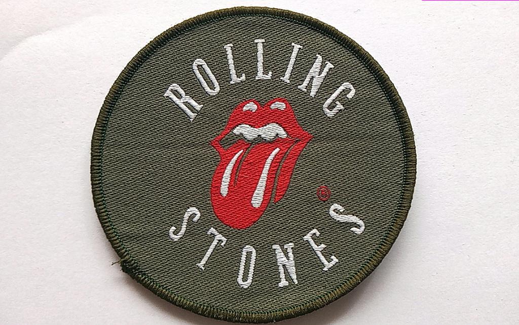 The Rolling Stones vrij  mooie zeldzame tongue patch 54, Verzenden, Nieuw, Kleding