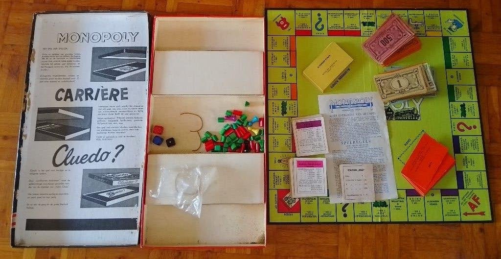 Bordspel Gulden Monopoly, Hobby en Vrije tijd, Gezelschapsspellen | Bordspellen, Ophalen of Verzenden, Gebruikt