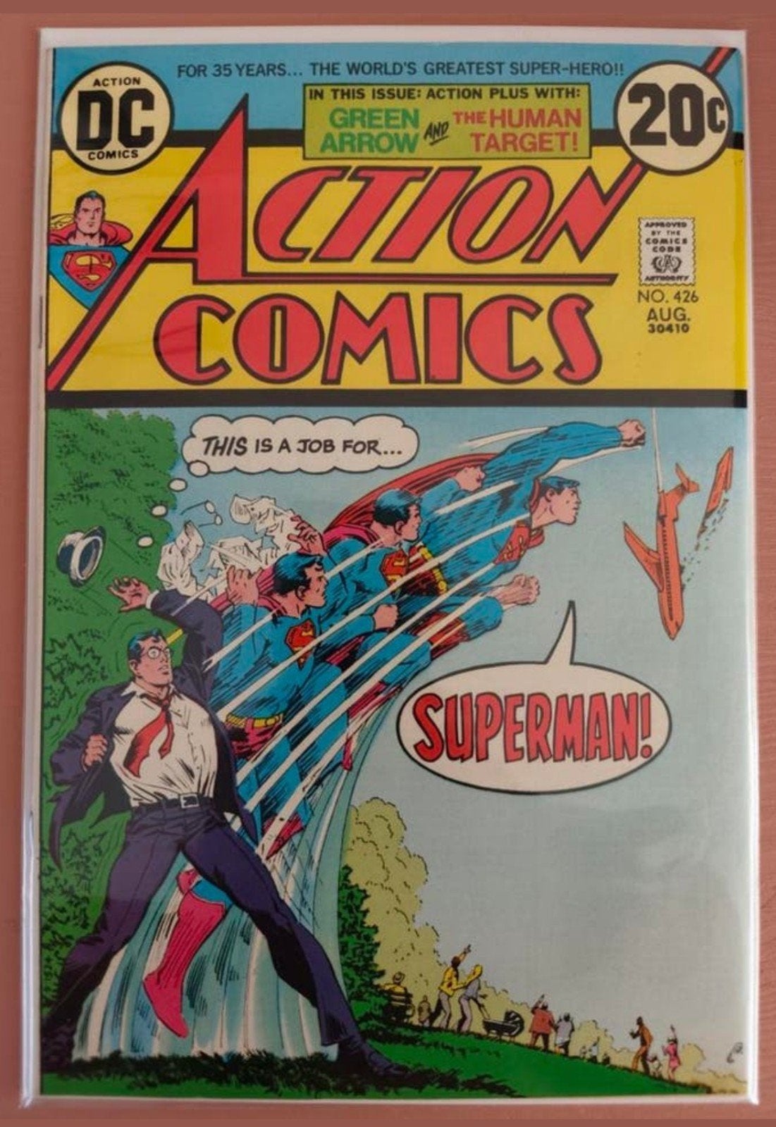 Action Comics #426 (1973), Boeken, Eén comic, Amerika, Ophalen of Verzenden, Zo goed als nieuw