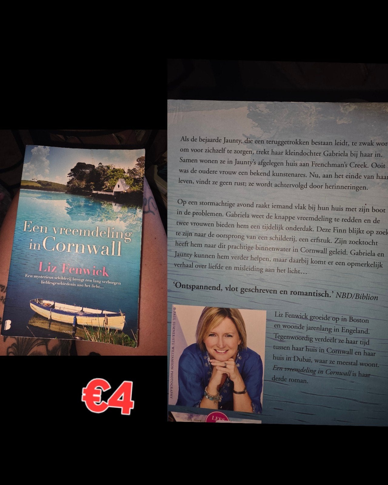 Liz fenwick Een vreemdeling in cornwall, Boeken, Ophalen of Verzenden, Zo goed als nieuw