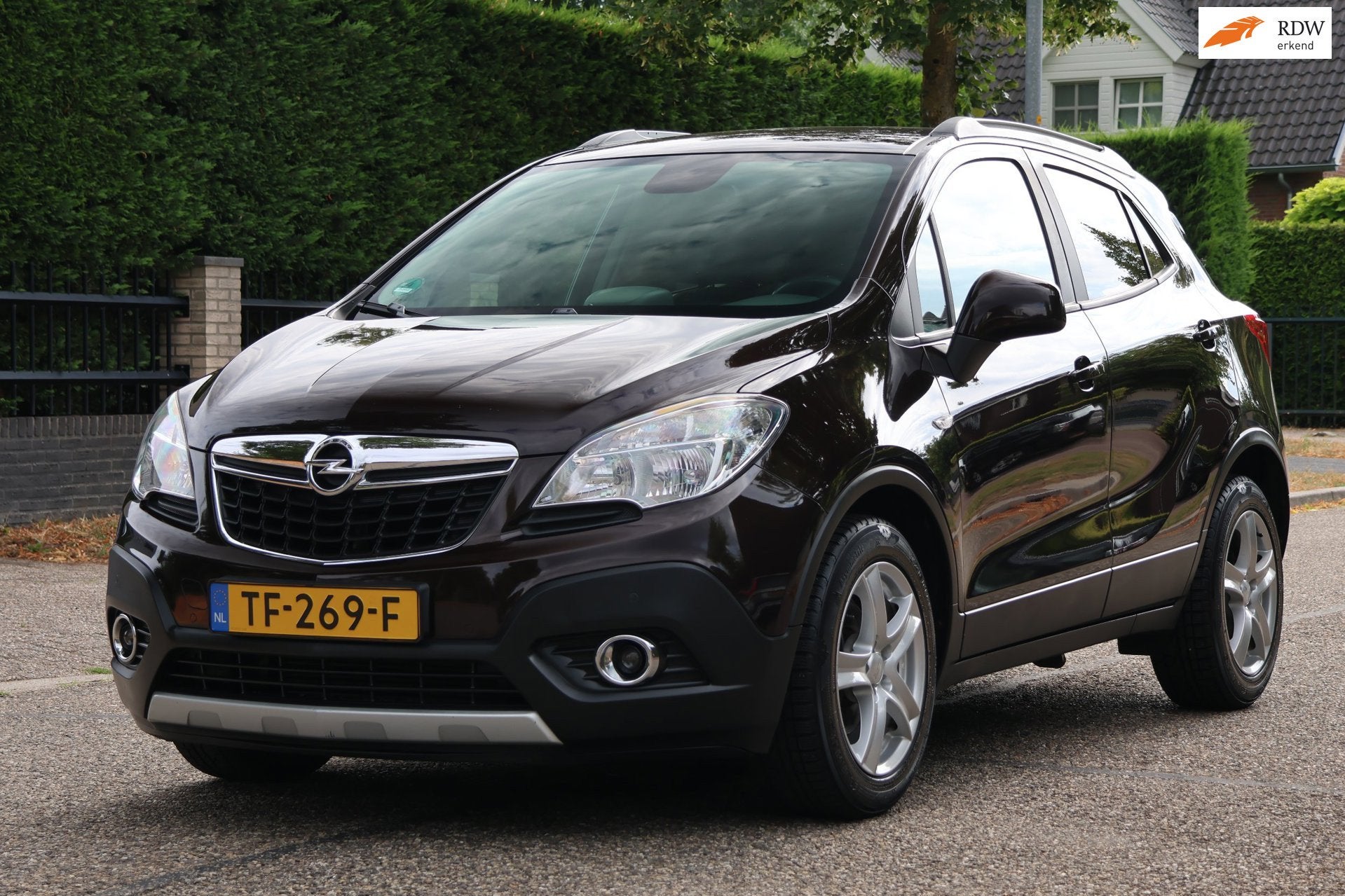 Opel Mokka 1.4 T Cosmo | LPG | AUTOMAAT | NAVI | CLIMA | CRU, Auto's, 15 km/l, Gebruikt, 4 cilinders, Bruin