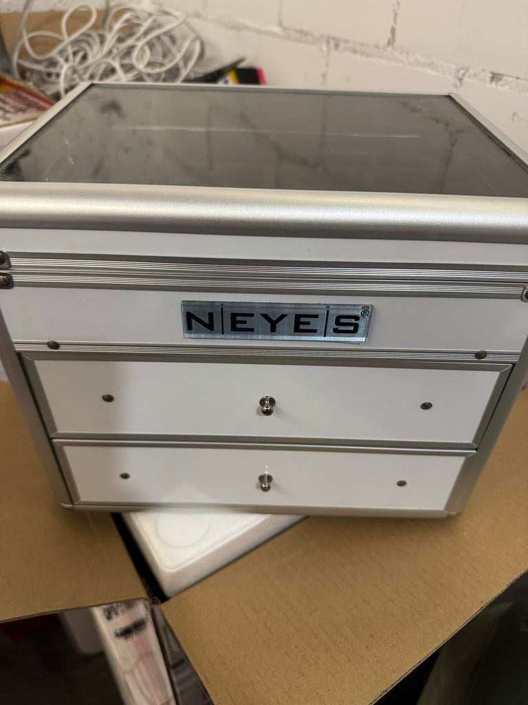 Neyes opbergbox, Sieraden, Tassen en Uiterlijk, Beautycases, Nieuw, Hardcase, Zwart, Ophalen