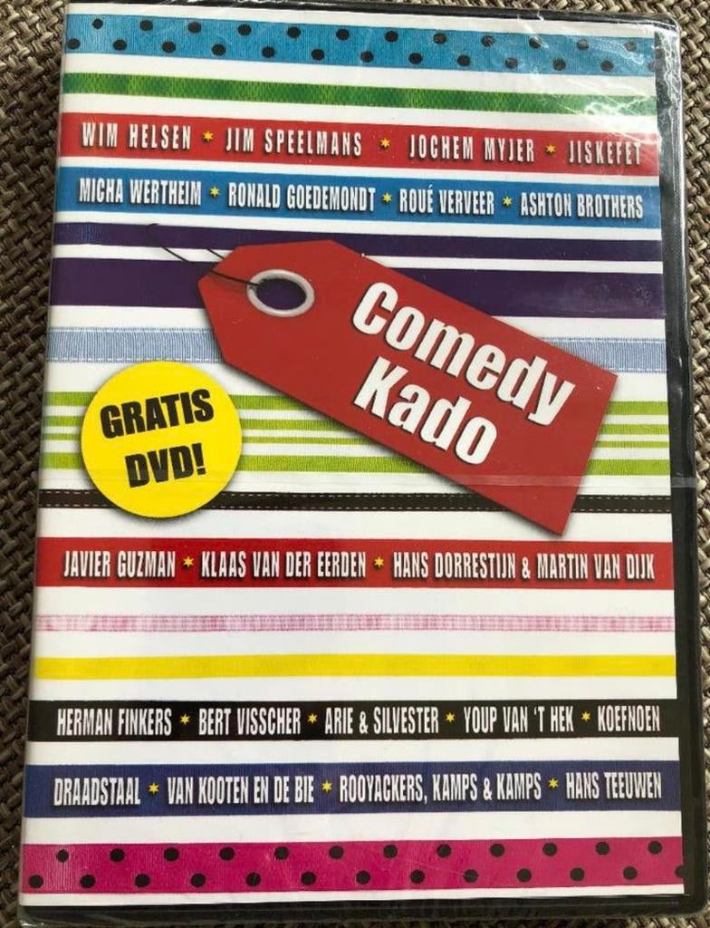 Dvd Comedy Kado, Stand-up of Theatershow, Zo goed als nieuw, Vanaf 12 jaar, Ophalen of Verzenden