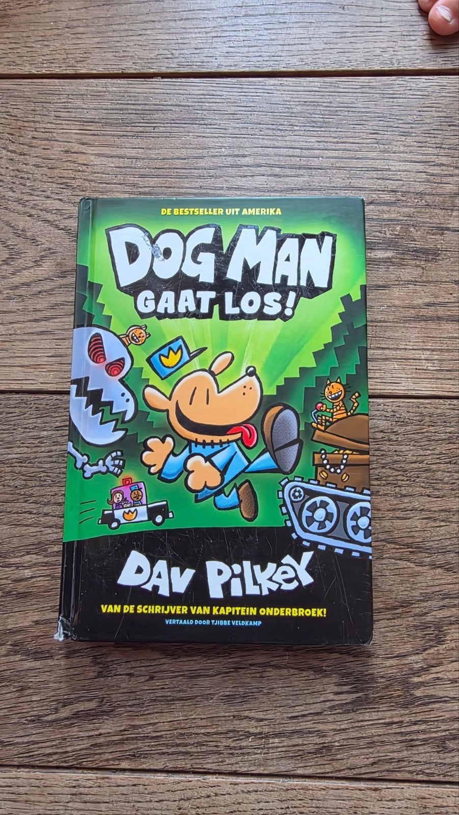 Dog Man gaat los! - Dav Pilkey (Zo goed als nieuw), Ophalen of Verzenden, Gelezen, Dav Pilkey