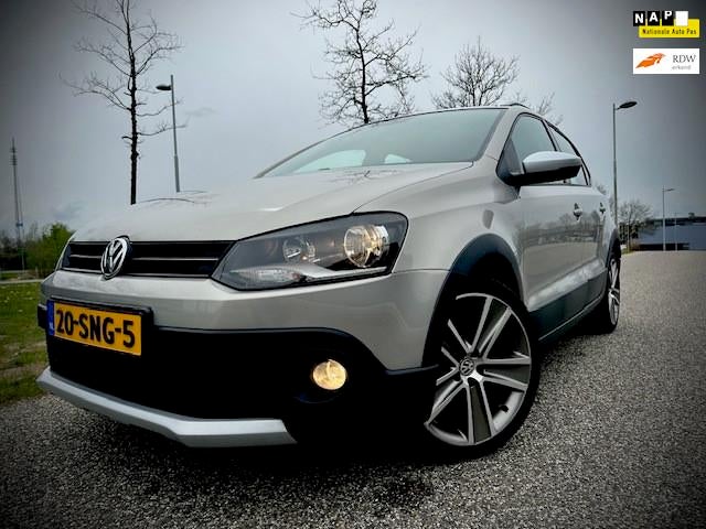Volkswagen Polo 1.2 TSI Cross, DSG AUTOMAAT, NIEUWE KETTING,, Euro 5, Stof, Beige, Origineel Nederlands