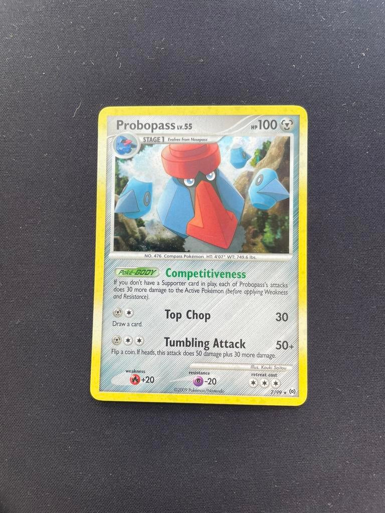 Probopass 7/99 Arceus Holo Pokémon kaart, Ophalen of Verzenden, Zo goed als nieuw