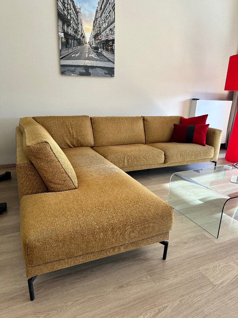 LINTELOO DUTCH DESIGN HOEKBANK, Ophalen, Gebruikt, 100 tot 125 cm, Hoekbank