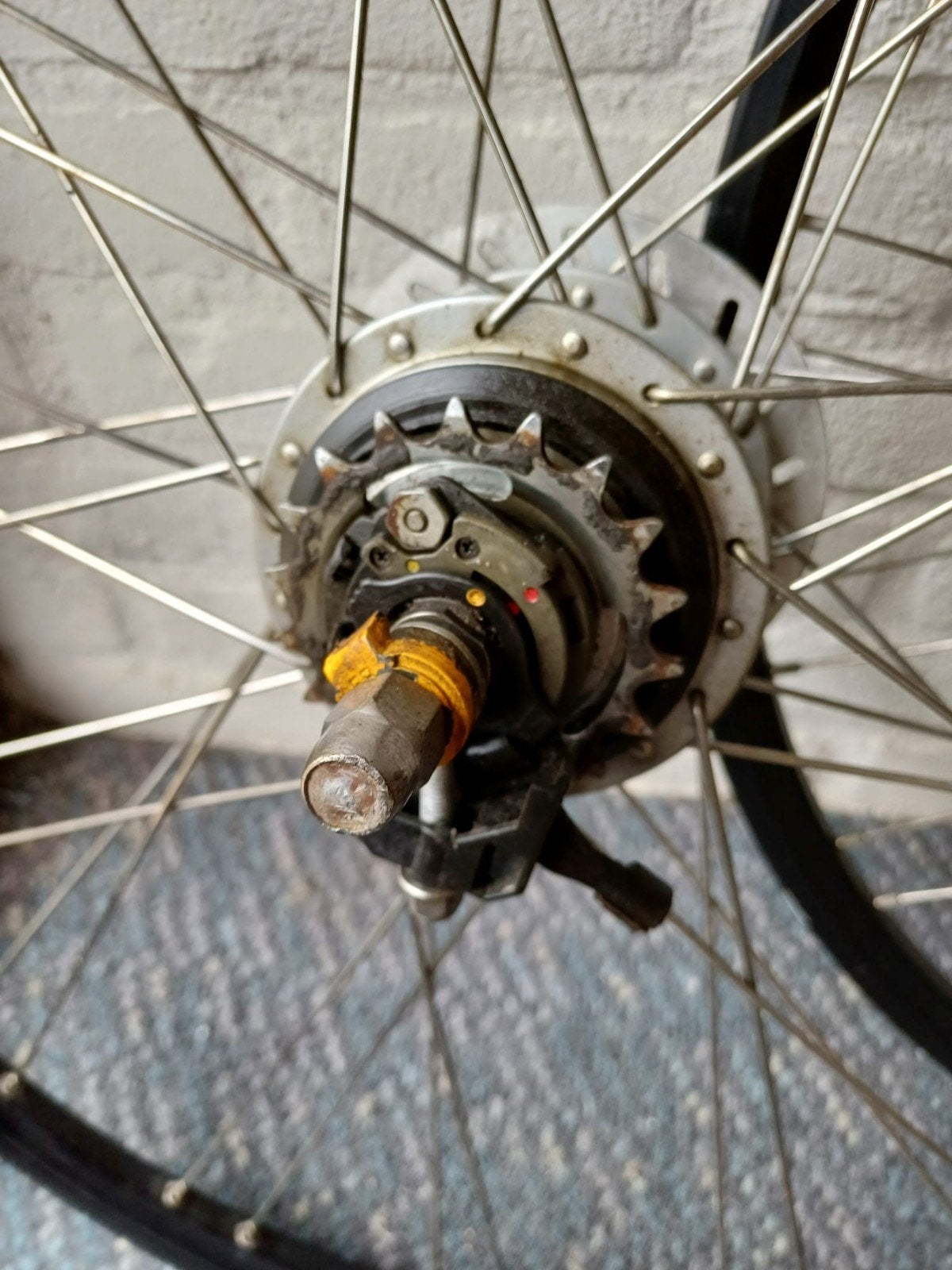 Gazelle VR19 fietswielen met Shimano naven, Ophalen of Verzenden, Stadsfiets, Verlichting