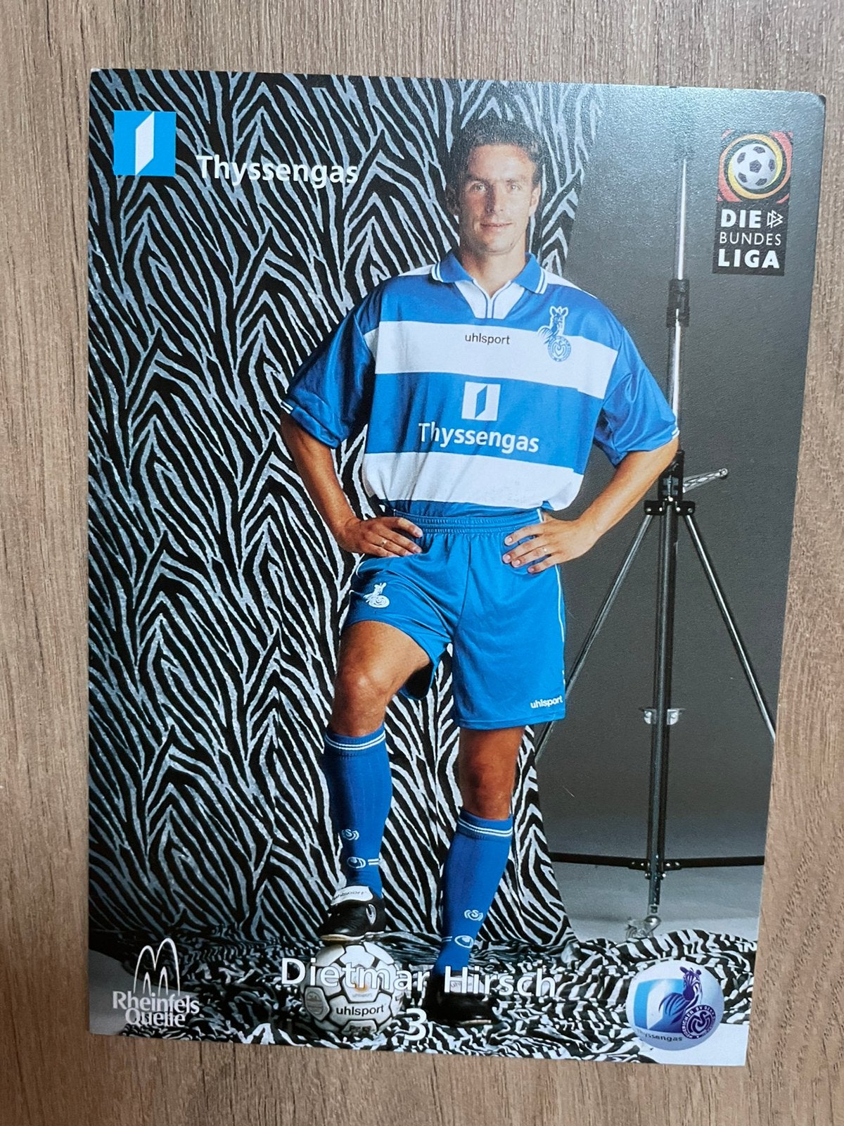 Fotokaart Dietmar Hirsch (MSV Duisburg )., Ophalen of Verzenden, Nieuw, Buitenlandse clubs, Spelerskaart