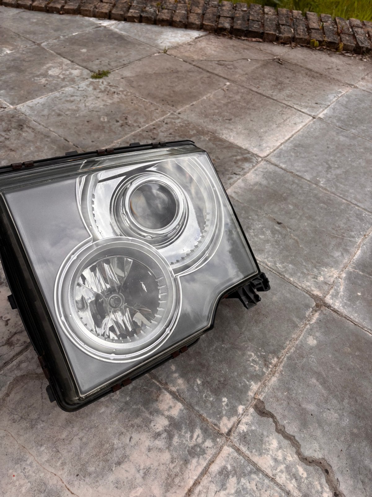 Koplamp links range rover l322 COMPLEET!, Ophalen of Verzenden, Gebruikt, Rover