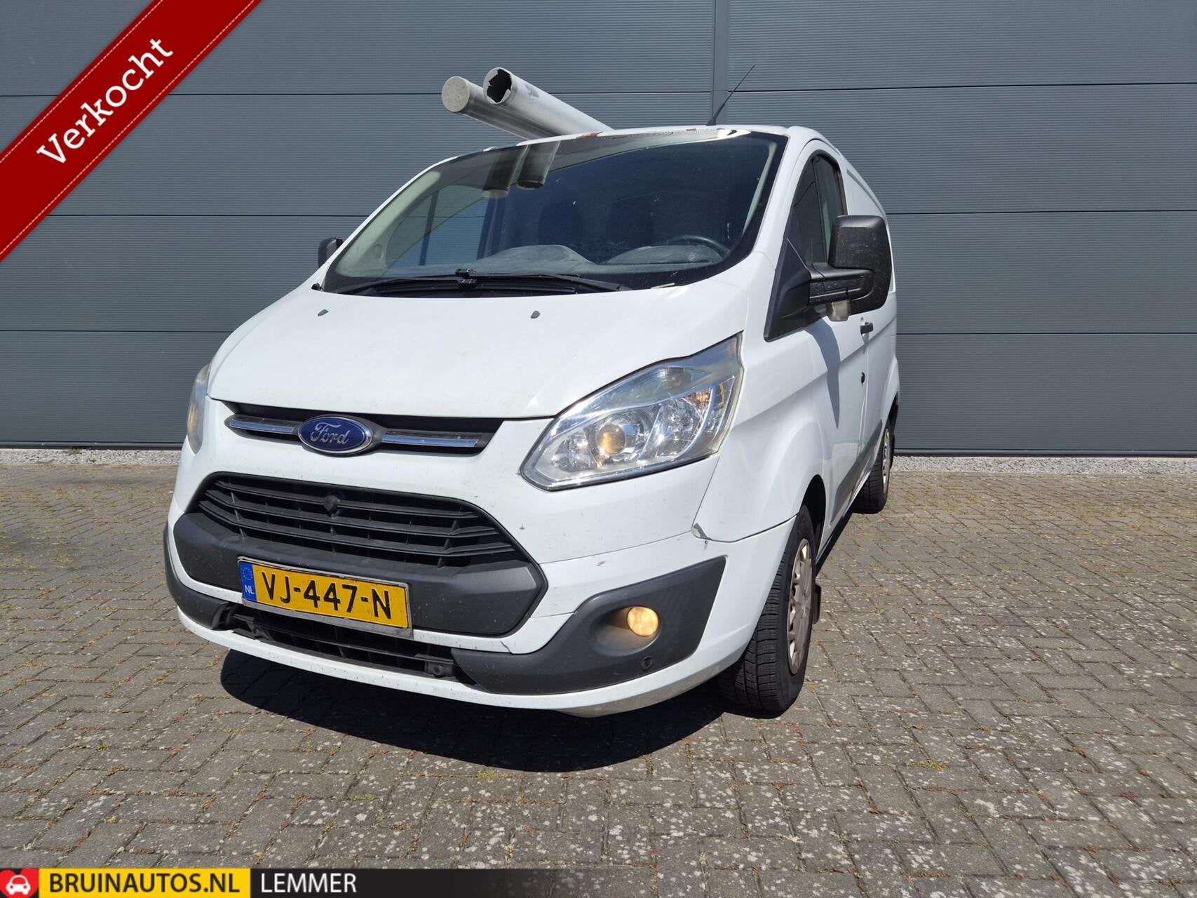 Ford Transit Custom Airco Cruise Trekhaak 2.2 TDCI L1H1, Euro 5, 101 pk, Gebruikt, 2350 kg
