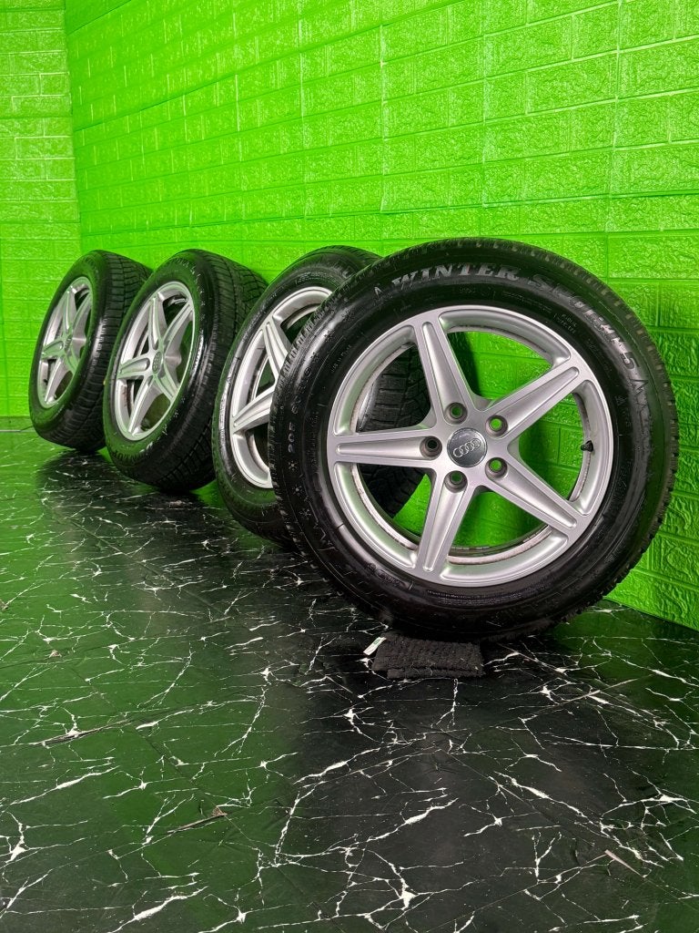 Originele Audi A4 S4 A3 A5 TT velgen 16" 5x112 winter 9mm!, Niet ingevuld, Gebruikt, 16 inch, Banden en Velgen