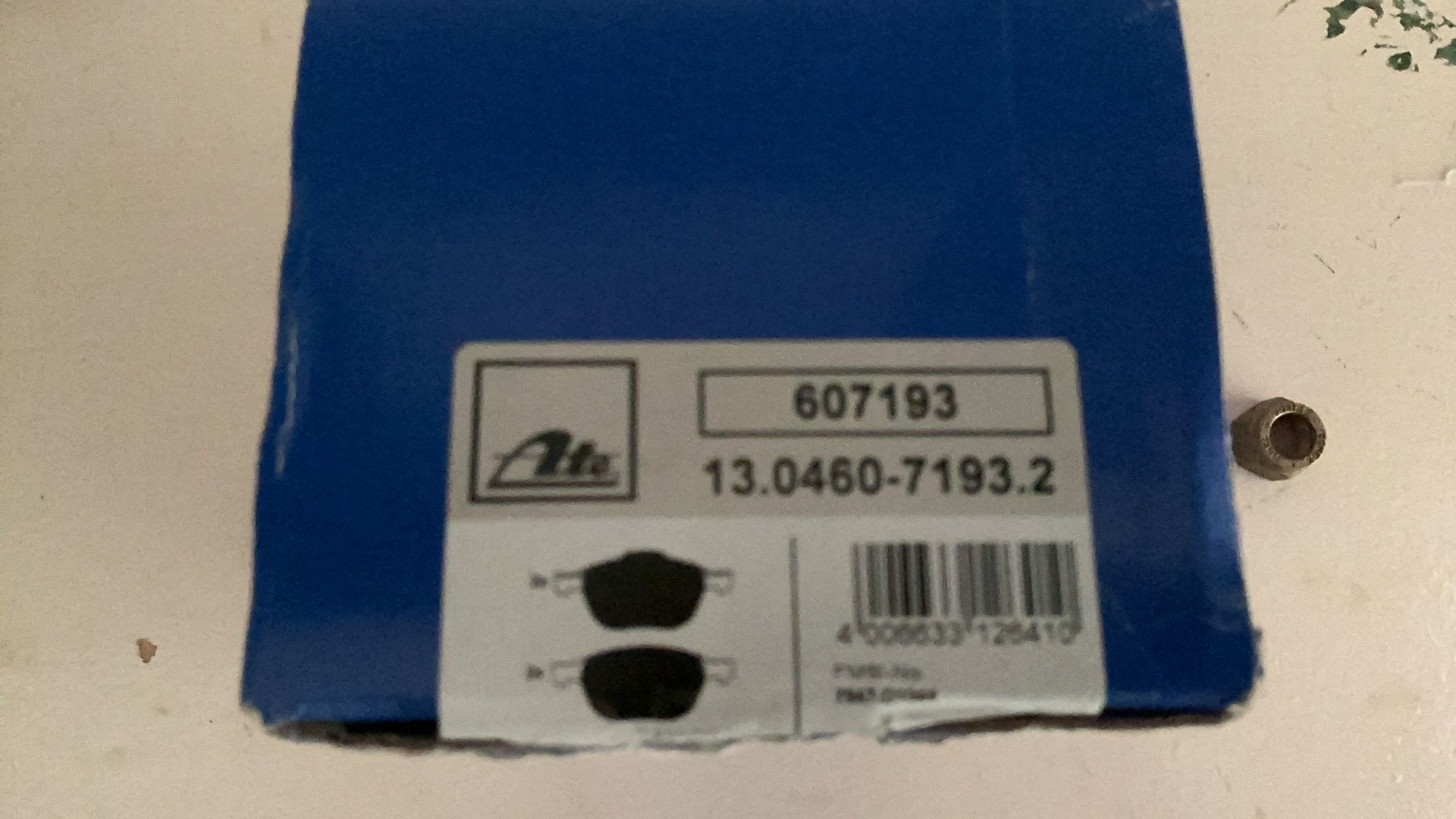 Remblokken Ate nieuw Volvo C70, S40, V50, C30 vooras, Ophalen