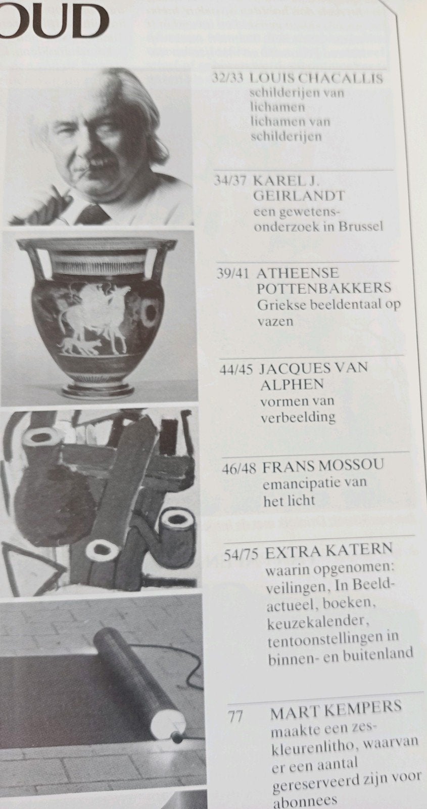 Kunst Beeld Tijdschrift September 1986 - Redelijke Staat, Ophalen of Verzenden, Gelezen, Overige onderwerpen, Diverse auteurs