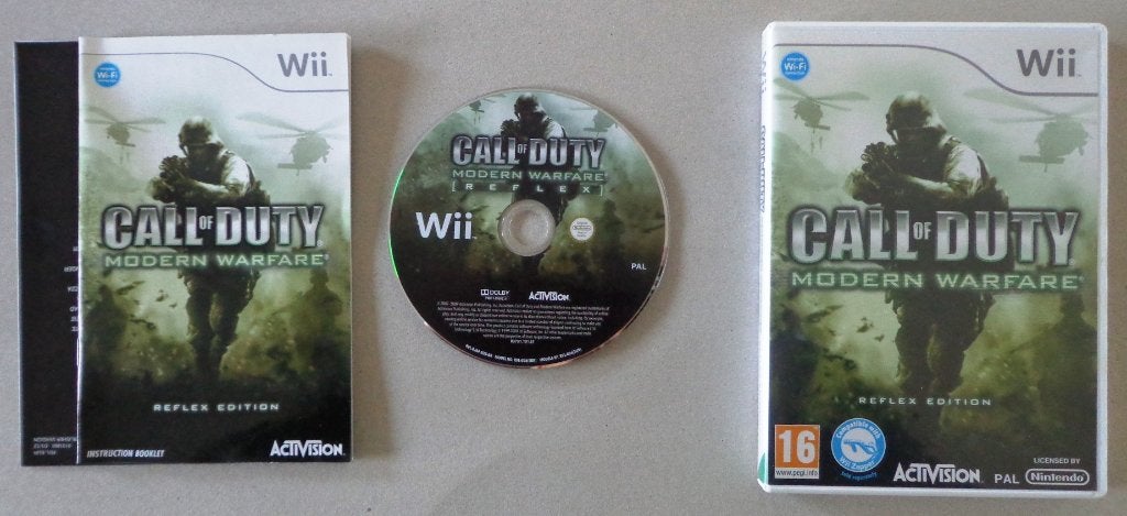 Call Of Duty Modern Warfare voor de Nintendo Wii Compleet, Spelcomputers en Games, Games | Nintendo Wii, Shooter, 1 speler, Ophalen of Verzenden