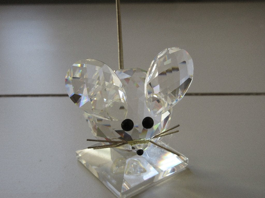 Swarovski - grote muis, Ophalen, Zo goed als nieuw, Figuurtje
