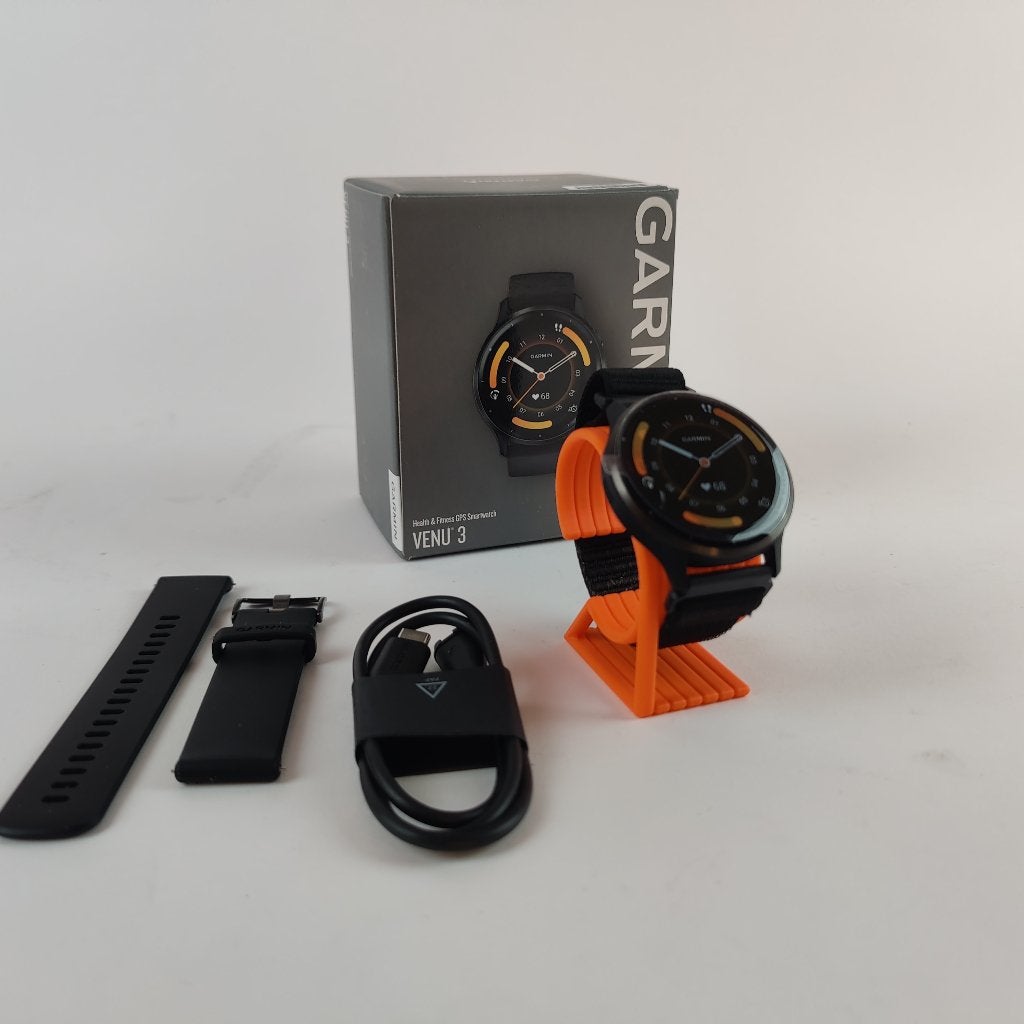 Garmin Venu 3 45mm || Nu voor €249.99!, Zwart, Ophalen of Verzenden, Zo goed als nieuw, X