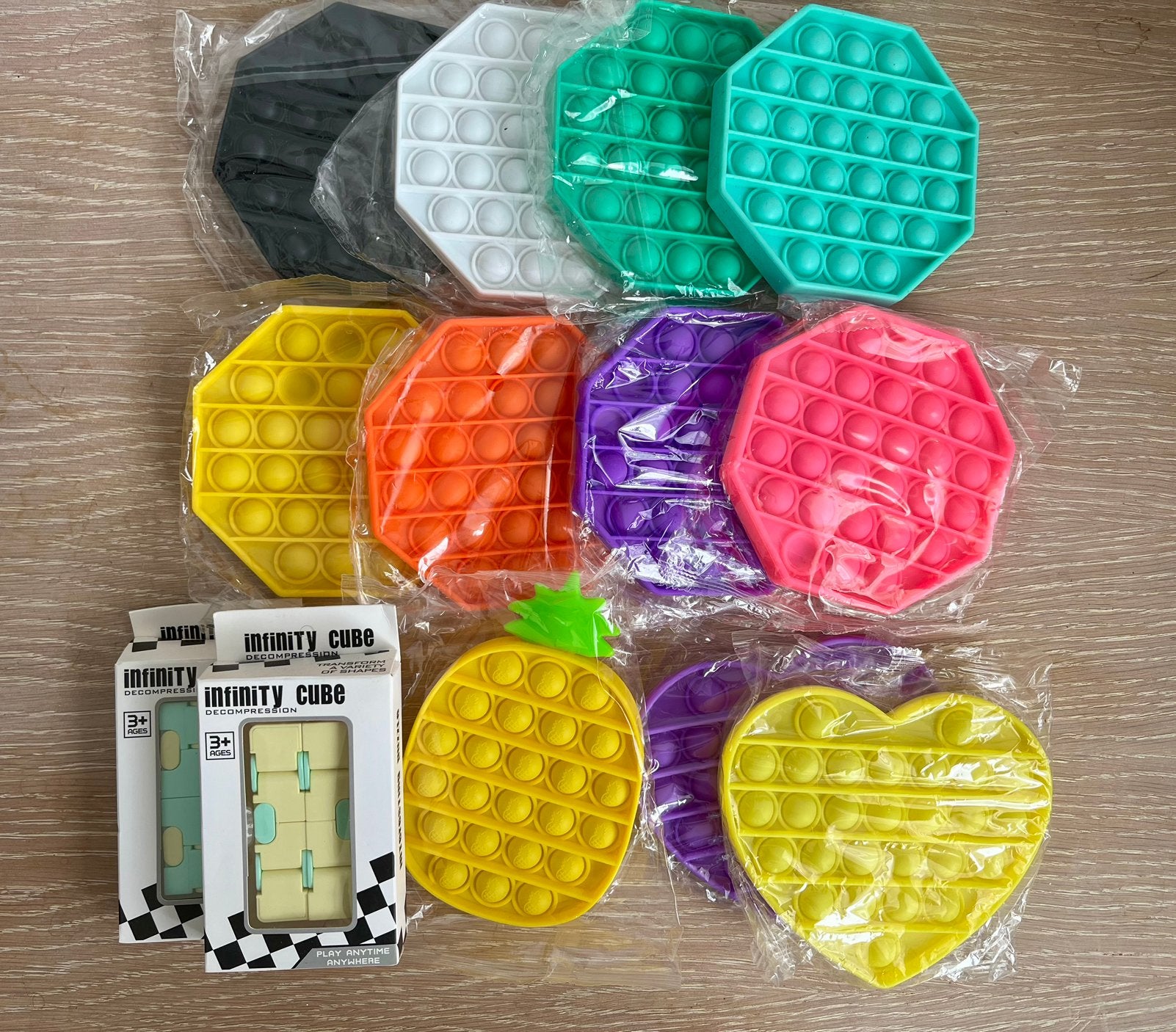 Restpartij Nieuwe Fidgets – 31 stuks | nieuw, Ophalen of Verzenden, Nieuw, Jongen of Meisje