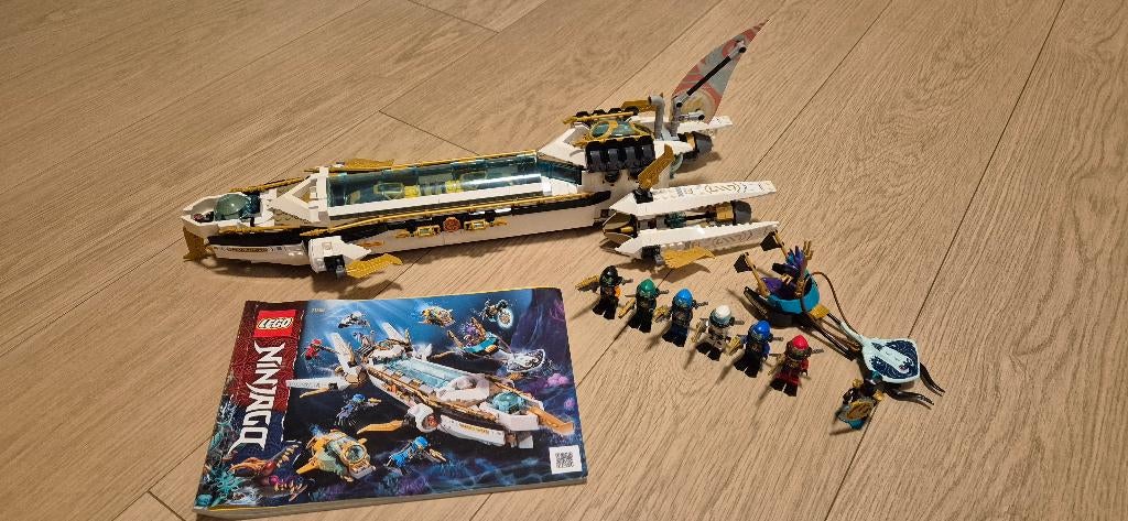 71756 Ninjago Hydro Bounty, Kinderen en Baby's, Speelgoed | Duplo en Lego, Lego, Ophalen of Verzenden, Compleet, Zo goed als nieuw