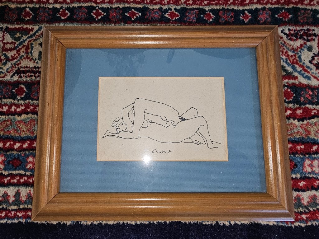 Constant Nieuwenhuijs  Cobra Groep  Erotische Tekening, Ophalen