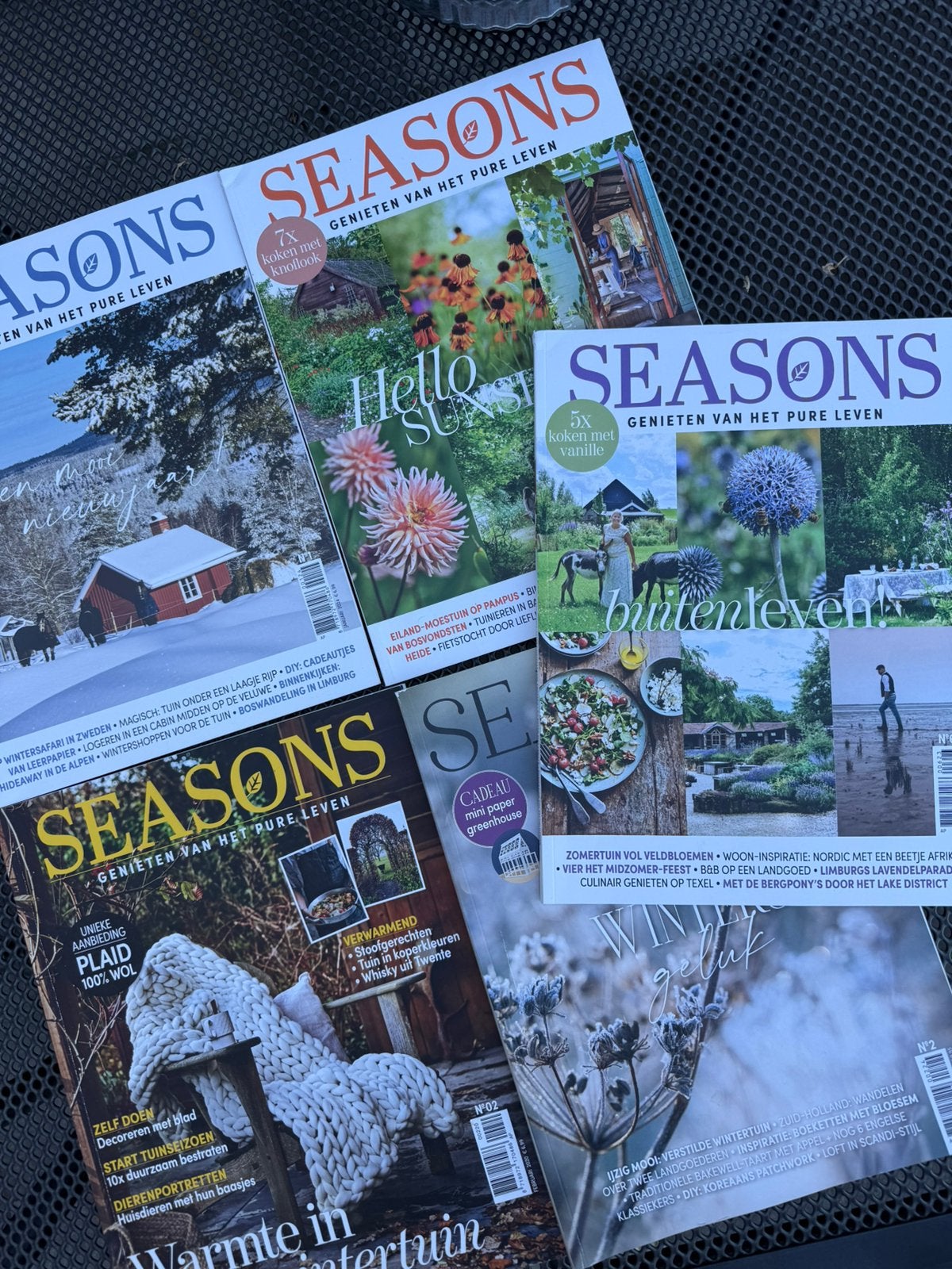 Seasons 5x, Ophalen of Verzenden, Zo goed als nieuw