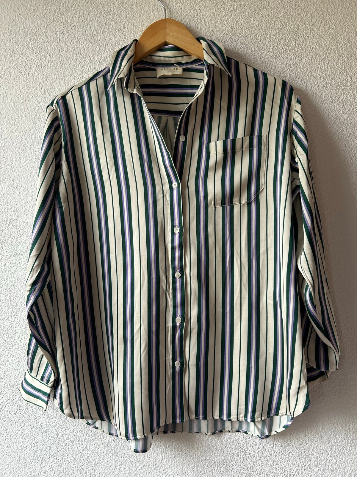 Sezane gestreepte blouse maat M/L, Ophalen of Verzenden, Zo goed als nieuw, Maat 38/40 (M), Meerkleurig