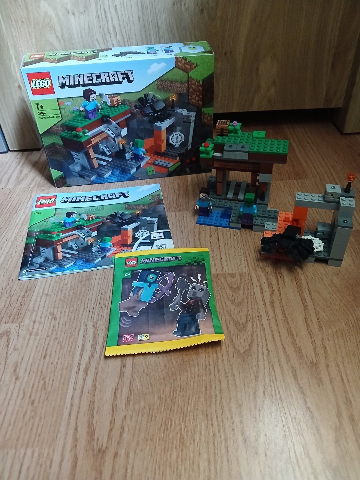 Lego minecraft verlaten mijn en nieuw setje, Minecraft, Lego, Ophalen of Verzenden, Zo goed als nieuw