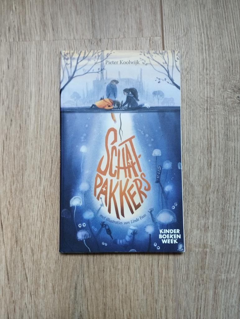 Schatpakkers - Pieter Koolwijk (Kinderboekenweek), Ophalen of Verzenden, Zo goed als nieuw, Pieter Koolwijk, Fictie algemeen