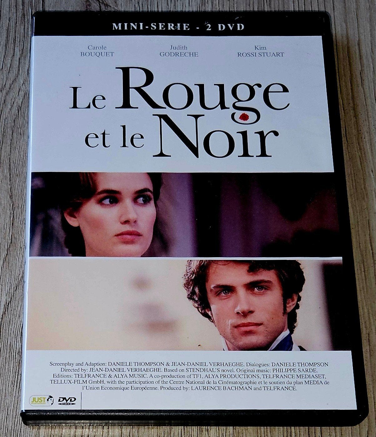 Le Rouge et le Noir - Mini-serie - 2 DVD boxset, Gebruikt, Nederlands, Ophalen of Verzenden, Frans