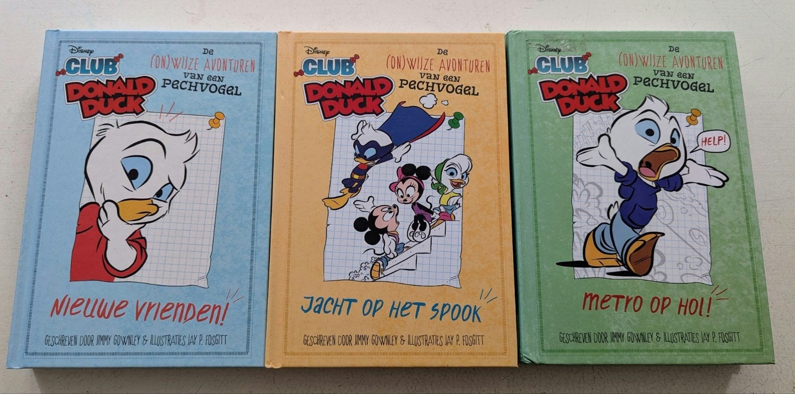 Donald Duck Club: De (On)wijze Avonturen van een Pechvogel, Complete serie of reeks, Ophalen of Verzenden, Zo goed als nieuw, Gerry Clowley & Jay P. Fosgitt