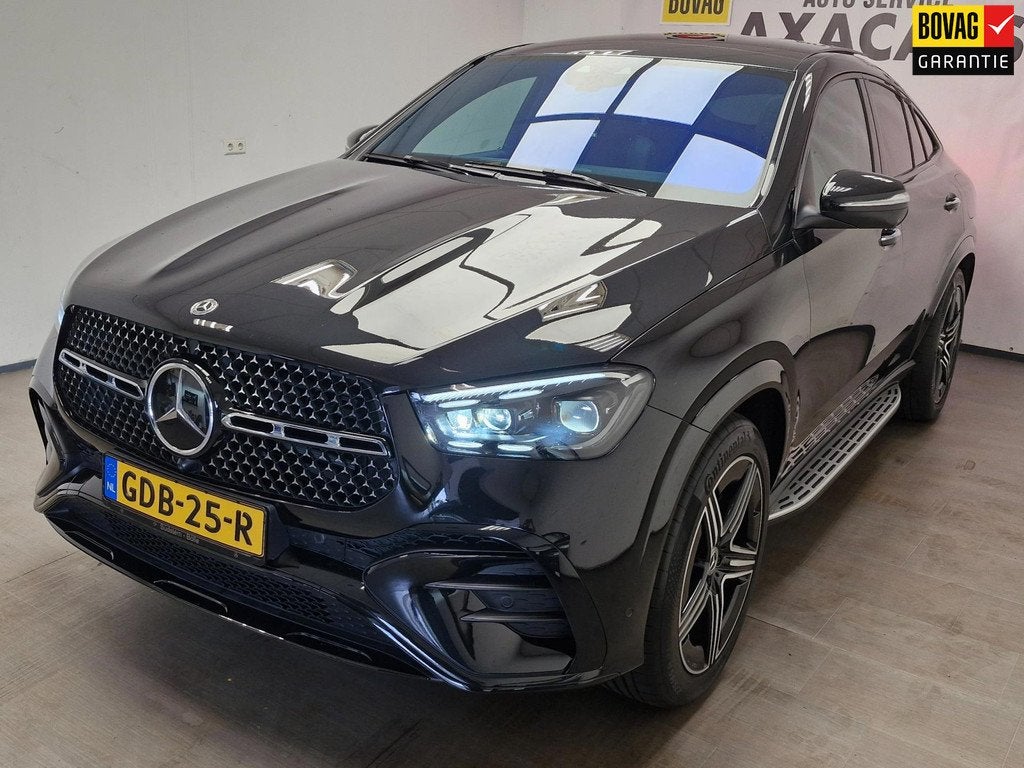 Mercedes-Benz GLE-klasse Coupé 400 e 4MATIC AMG Line 1 jaar, Auto's, Mercedes-Benz, 4 cilinders, 252 pk, Zwart, Bedrijf