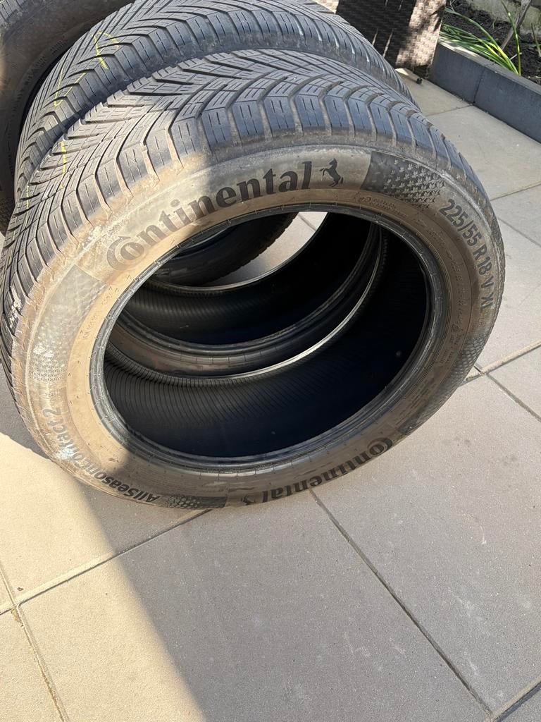 All Season Banden Continental 225/55/R18, Ophalen of Verzenden, Gebruikt