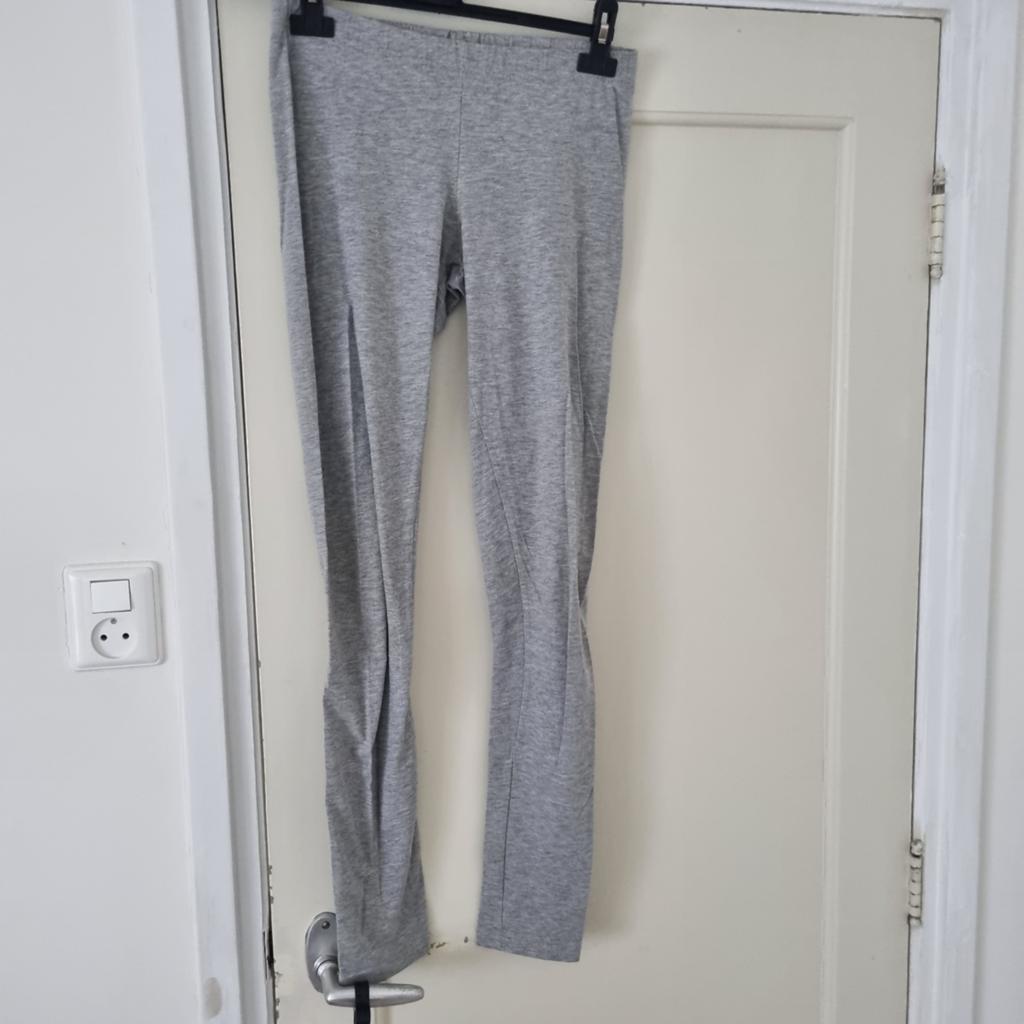 Grijze gemêleerde legging van Pieces, maat M, Kleding | Dames, Leggings, Maillots en Panty's, Legging, Ophalen of Verzenden, Grijs