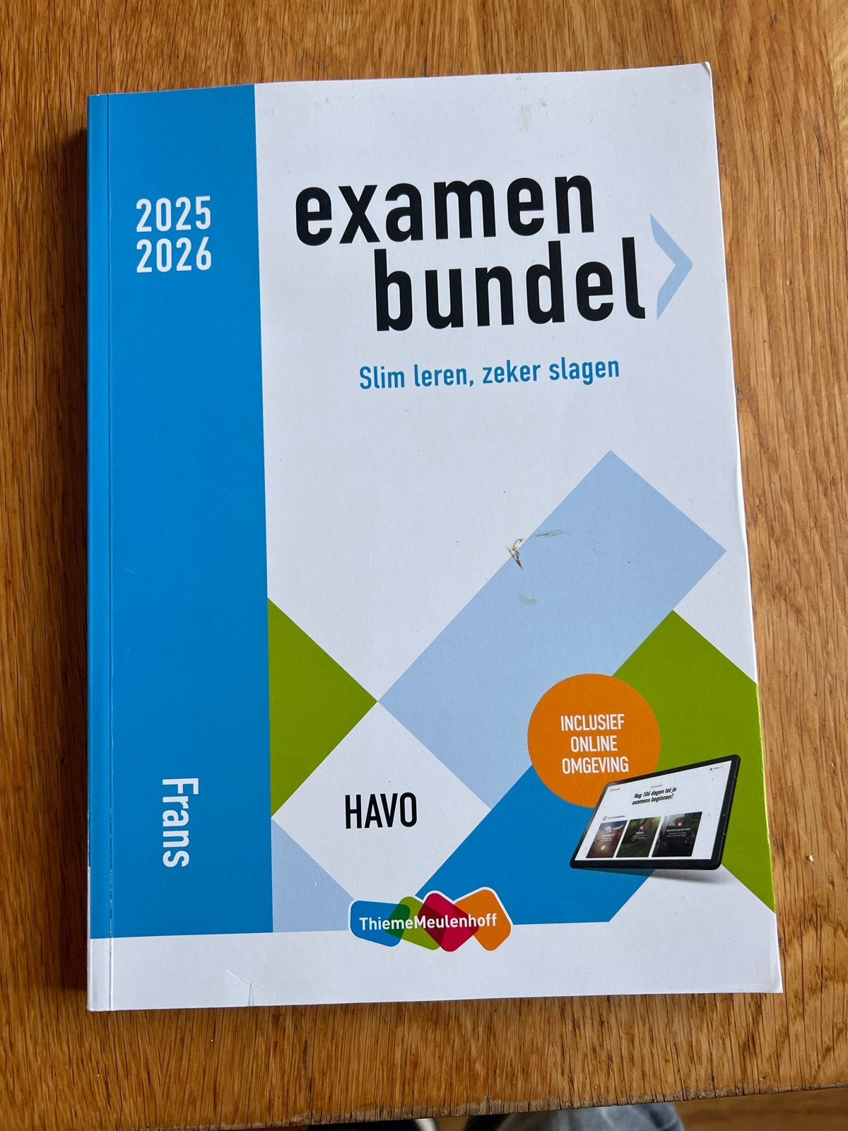 Examenbundel Havo Frans 2025/2026, Ophalen of Verzenden, Zo goed als nieuw, Non-fictie